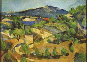 Berge in der franz�sischen Provence nach C�zanne